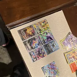 Pokemon TCG Jolteon, Espeon, Umbreon GX V VMAX Full Art Foil Lot - 6 Cards - Image 4