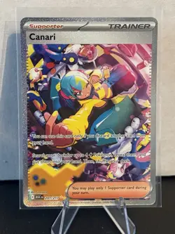 Pokemon Ascended Heroes Canari SIR Full Art Trainer #291 Pack Fresh NM - Image 1