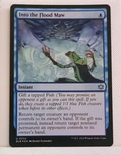 MTG Into the Flood Maw Bloomburrow 0052 Regular NM - Image 1