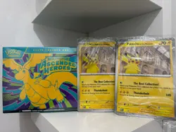 POKEMON TCG ASCENDED HEROES ETB & PIKACHU HISTORY MUSEUM PROMO JUMBO x2 - Image 1