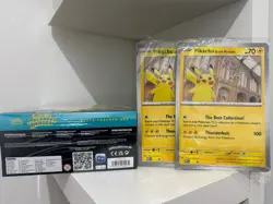 POKEMON TCG ASCENDED HEROES ETB & PIKACHU HISTORY MUSEUM PROMO JUMBO x2 - Image 3