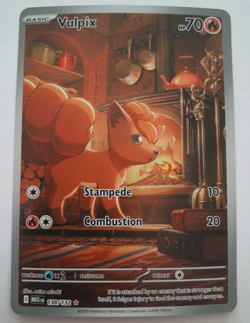 Vulpix 138/132 Illustration Rare NM/M Pokemon Mega Evolutions 138 - Image 1