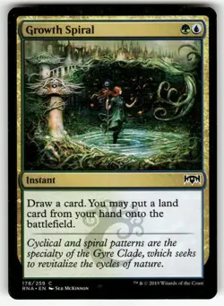 GROWTH SPIRAL #178 MTG RAVNICA ALLEGIANCE - Image 1