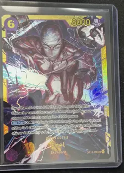 Enel Secret Rare (SEC) One Piece TCG NM | Adventure on Kami's Island | English | - Image 1