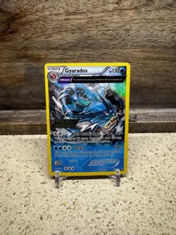 Pokemon Ancient Origins Prerelease Promo Holo Gyarados XY60 Black Star - Image 1