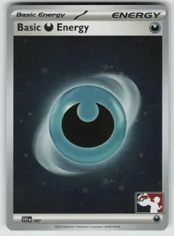 Basic Darkness Energy - (Cosmos Holo) 007 Prize Pack Series Cards Common NM Holo - Image 1