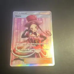 Pokemon Trainer Dana Full Art Holo Ultra Rare SM-Team Up 173/181 Card - Image 1