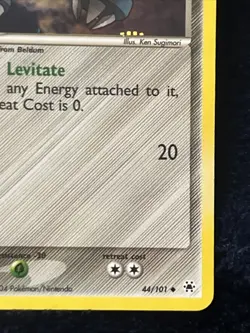 Metang 44/101 Reverse Holo EX Hidden Legends Pokemon Card Vintage - Image 4