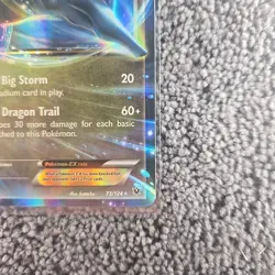 Pokemon TCG Kingdra EX Fates Collide Holo Card 73/124 MP Rare - Image 4