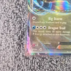 Pokemon TCG Kingdra EX Fates Collide Holo Card 73/124 MP Rare - Image 5