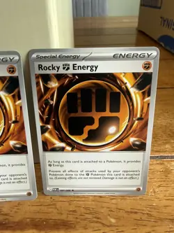 Pokemon Rock Fighting Energy POR 087/088 Holo & common Perfect Order 4 cards - Image 3
