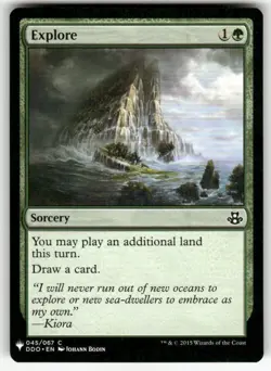 EXPLORE #45 MTG THE LIST REPRINTS - Image 1