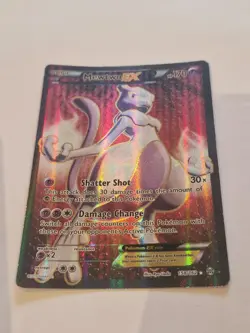 Pokemon Card - Mewtwo Ex 158/162 Breakthrough Textured Card (2015) - Image 5