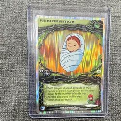 Score Reincarnation Kurama Holo Yu Yu Hakusho TCG 2006 Card U10 1st Edition - Image 1