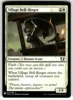 VILLAGE BELL-RINGER #22 (COMMON) MTG THE LIST REPRINTS - Image 1