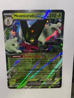 Meowscarada ex 033 Sv: Scarlet & Violet Promo Cards Holo LP - Image 5