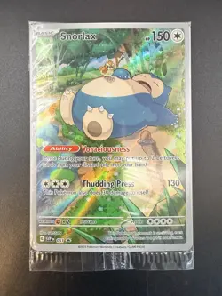 Snorlax 💤 051 Sv: Scarlet & Violet Promo Cards Holo • Sealed - Image 2