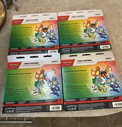 Pokemon TCG First Partner Illustration Collection Series 1 New Sealed lot of 4 - Image 2