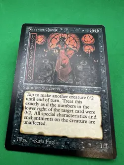 Sorceress Queen - Magic The Gathering - Arabian Nights - Image 1