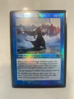 Urza, Lord High Artificer (Retro Frame) FOIL #11 Modern Horizons NM 💧 - Image 4