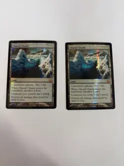 MTG (2) FOIL Glacial Chasm From the Vault: Realms - Image 2