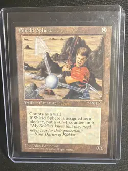 Shield Sphere Alliances MTG Magic The Gathering LP/NM English - Image 1