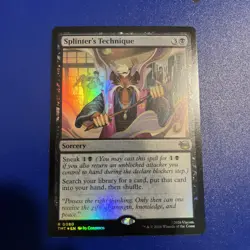 Splinters Technique mtg Rare 0080 Magic: The Gathering TMNT - Image 1