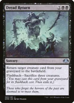MTG Dread Return ** Dominaria Remastered ** English (NM) - Image 1