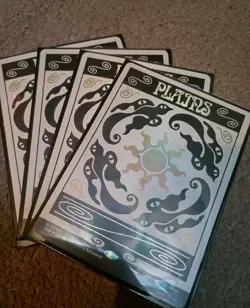 Plains (0888) x4 foil Magic: The Gathering Secret Lair Drop Full Art Basic Land - Image 3