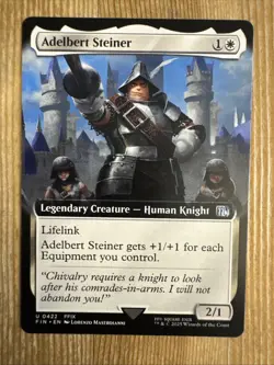 Adelbert Steiner - Extended Art FIN NM MTG - Image 1