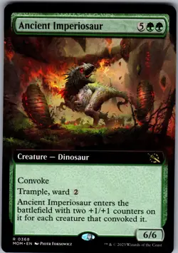 Ancient Imperiosaur - Extended Art March of the Machine NM MTG - Image 1