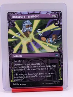 Shredder's Technique (Showcase) Teenage Mutant Ninja Turtles Regular - Image 1