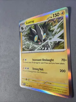 Pokemon TCG * Luxray 28/088 Rare HOLO * Mega Evolution Perfect Order NM - Image 2