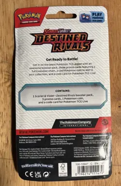 Pokemon TCG Destined Rivals Skeledirge Premium Checklane Blister New & Sealed! - Image 2