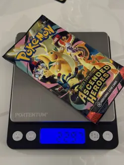 Super Heavy Pokemon Ascended Heroes Booster Pack (22.97g) potential god pack - Image 1