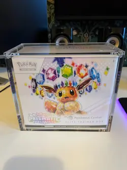 Prismatic Evolutions Pokemon Center ETB - New & Sealed/Includes Grailguard case - Image 1