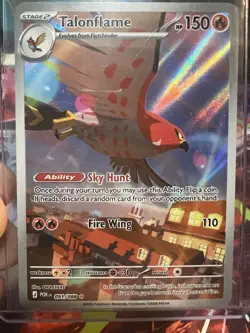Pokemon TCG: Talonflame 091/088 Me03: Perfect Order Holo Illustration Rare - Image 1