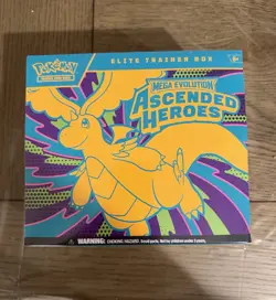 Pokemon Mega Evolution Ascended Heroes Elite Trainer Box ETB SHIPS ASAP - Image 1
