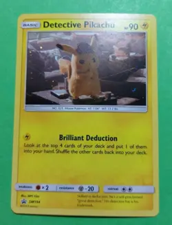 Detective Pikachu SM194 Sm Holo Pokemon, LP - Image 1