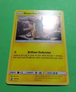 Detective Pikachu SM194 Sm Holo Pokemon, LP - Image 2