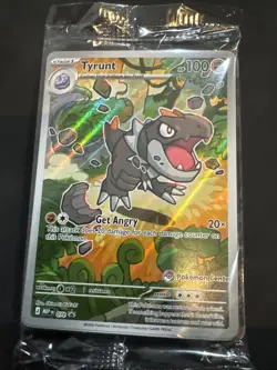 Pokemon TCG Tyrunt 070 Perfect Order Pokemon Center Promo Sealed - Image 1