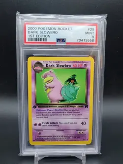 2000 Dark Slowbro 29/82 Team Rocket 1st Edition Rare PSA 9 Pokemon TCG - Image 1