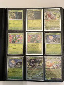 Pokemon TCG Paldean Fates Complete Set 1-91 + Reverse Holos Binder NM - Image 2