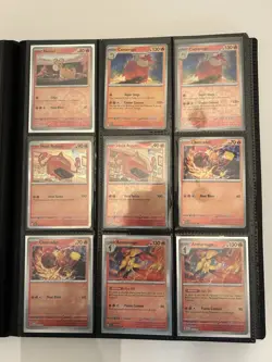 Pokemon TCG Paldean Fates Complete Set 1-91 + Reverse Holos Binder NM - Image 4