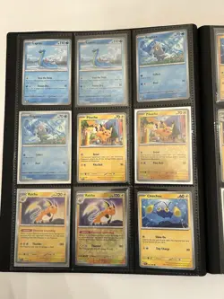 Pokemon TCG Paldean Fates Complete Set 1-91 + Reverse Holos Binder NM - Image 5