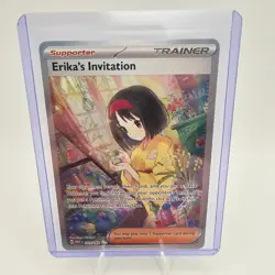 Erika's Invitation #203/165 151 NM Special Illustration Rare Pokemon TCG - Image 3