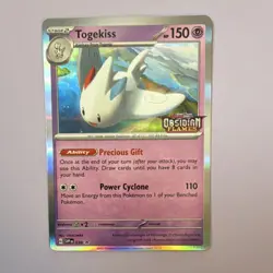 Pokemon Togekiss SVP 038 Obsidian Flames Promo Prerelease Holo 150 HP - Image 1