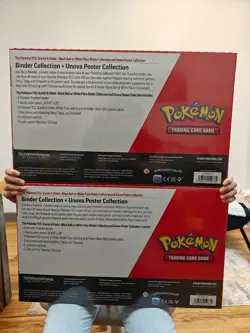 2x Pokemon White Flare Binder Collection and Poster Collection Sams Club Special - Image 2