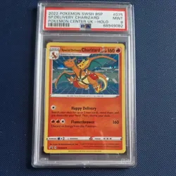 Pokemon Special Delivery Charizard SWSH075 Holo Black Star Promo PSA 9 - Image 1