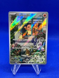 Pokemon Scarlet & Violet Obsidian Flames ETB Charmander 044 Black Star Promo NM - Image 1